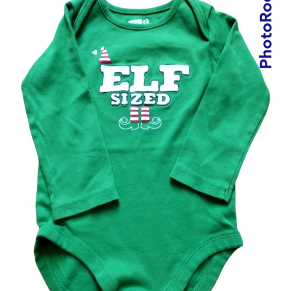 Baby 8 Christmas Onesie
